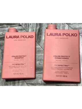 Laura Polko Los Angeles Color Protect Shampoo & Conditioner Set 13.5 Fl Oz Each